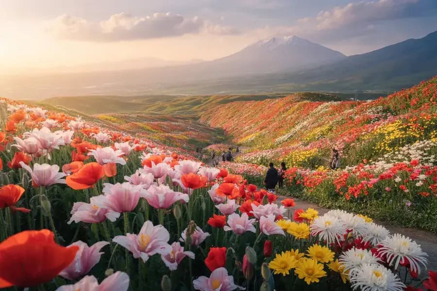 Experience Japan’s Stunning Wildflower Blooms This Spring and Summer