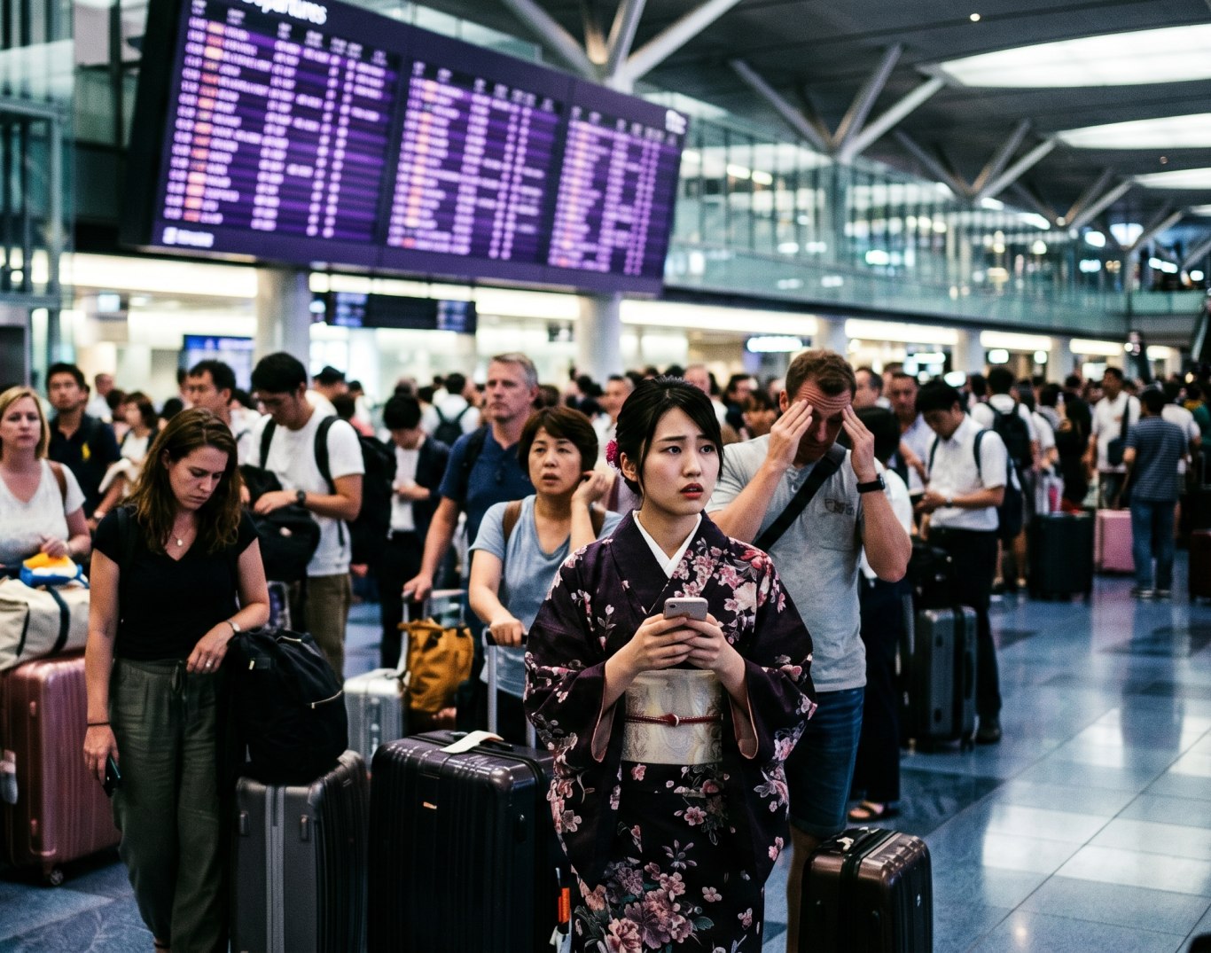 Flight Disruptions Hit Japan: Major Airports Face Cancellations and Delays