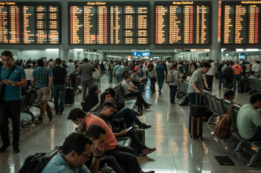 Travel Disruptions at Jorge Chávez International Airport: LATAM Airlines Temporarily Halts Flights