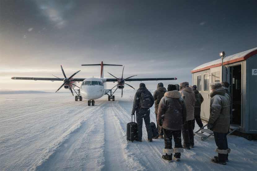Travel Disruptions at Kangirsuk Airport: Air Inuit Cancels Four Flights Impacting Key Canadian Destinations
