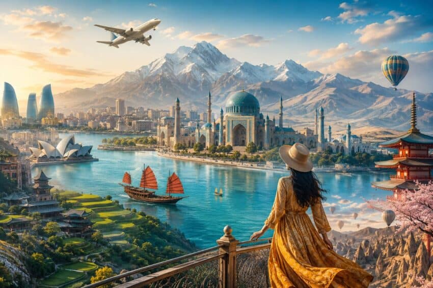 Kazakhstan Emerges as a Travel Sanctuary Alongside Azerbaijan, Vietnam, Australia, Japan, and Turkey