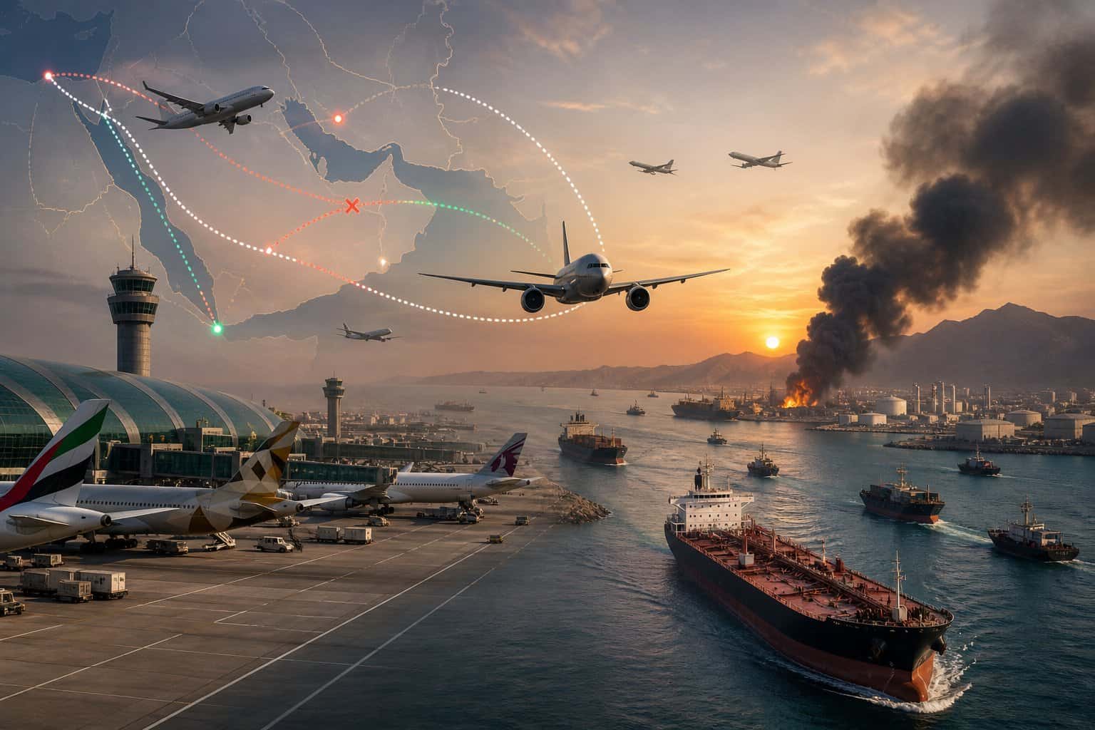 Escalating Tensions in the Middle East Impact Travel: UAE, Oman, Qatar, Saudi Arabia, and Kuwait React to Fujairah Crisis