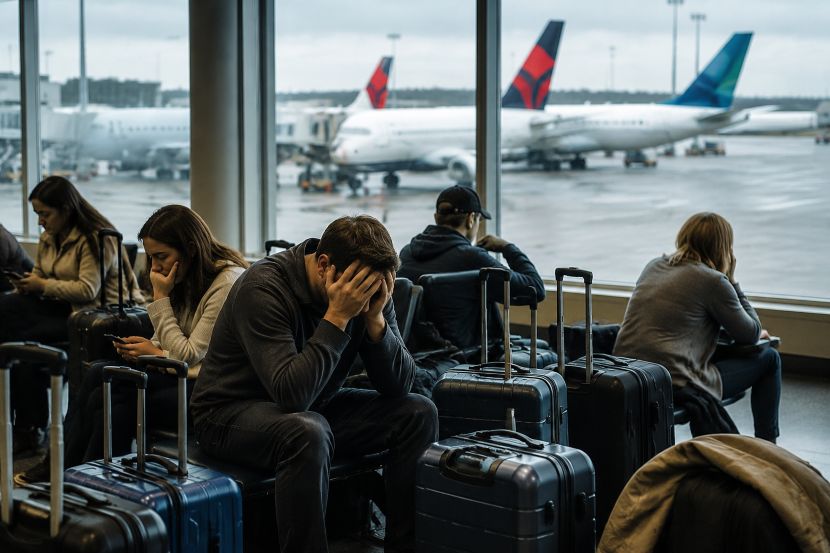 Travelers Experience Disruptions at Minneapolis/St. Paul International Airport Amid Flight Delays from Major Airlines
