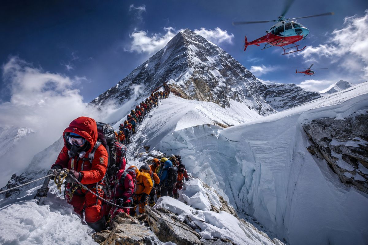 Mount Everest: Nepal’s Tourism Sector Faces Challenges Amid Record Crowds and Ice Hazards