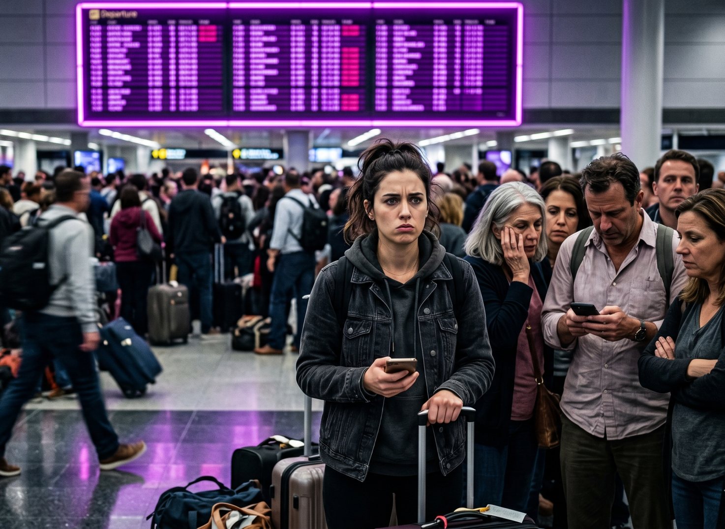 Travel Chaos at LaGuardia: Hundreds Stranded as 244 Flights Delayed and 21 Canceled