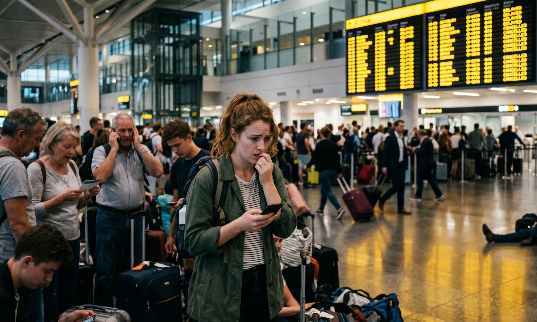 Flight Disruptions Across Australia and New Zealand: 162 Delayed and 5 Canceled