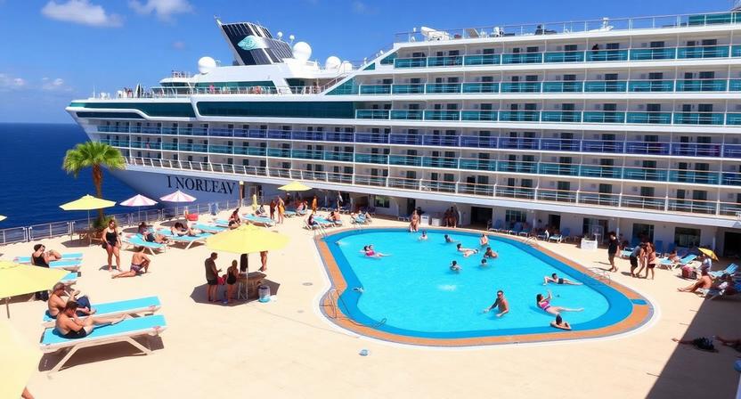 Norwegian Jade and Gem Set Sail with New Upgrades and Vibe Beach Club: A Boost for Summer Cruise Tourism