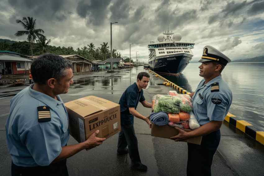 Seabourn Pursuit’s Humanitarian Voyage Boosts Alotau’s Recovery Efforts Post-Cyclone Maila