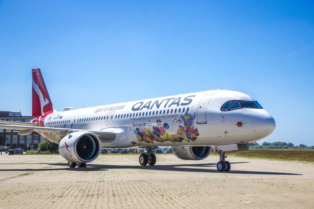 Qantas Launches Coral Sea: An A321XLR Celebrating the Great Barrier Reef