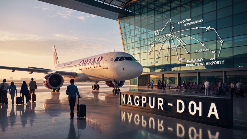 Qatar and India Enhance Aviation Ties with Nagpur-Doha Route Restoration
