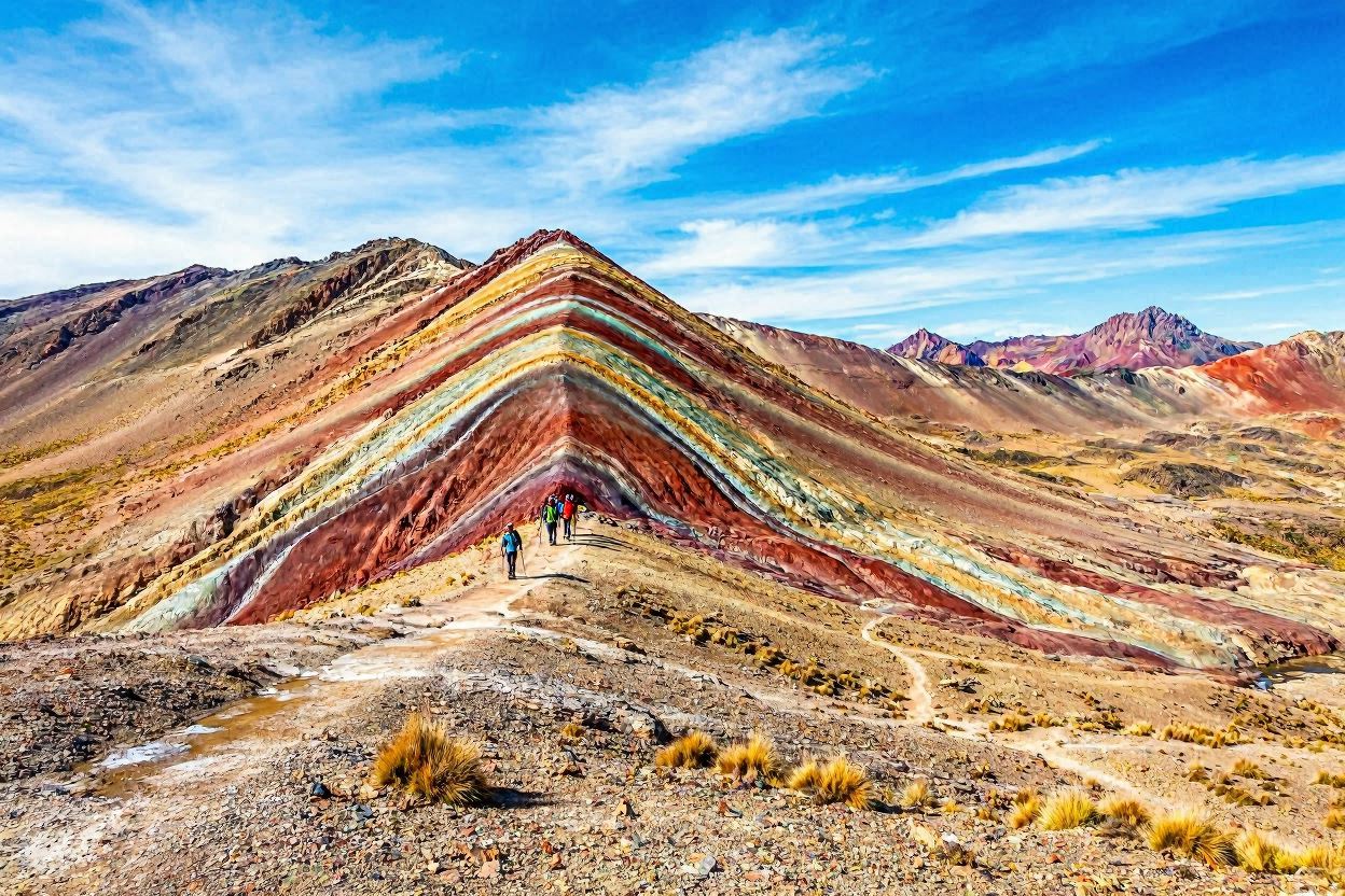 Journey to Peru’s Rainbow Mountain: Exploring the Stunning Vinicunca