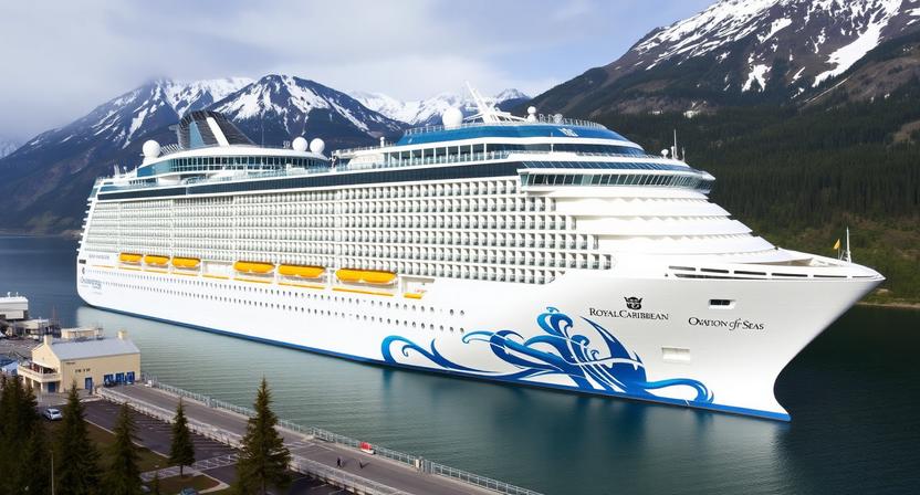 Royal Caribbean’s Ovation of the Seas to Shift Debarkation to Whittier, Enhancing Alaska’s Cruise Market
