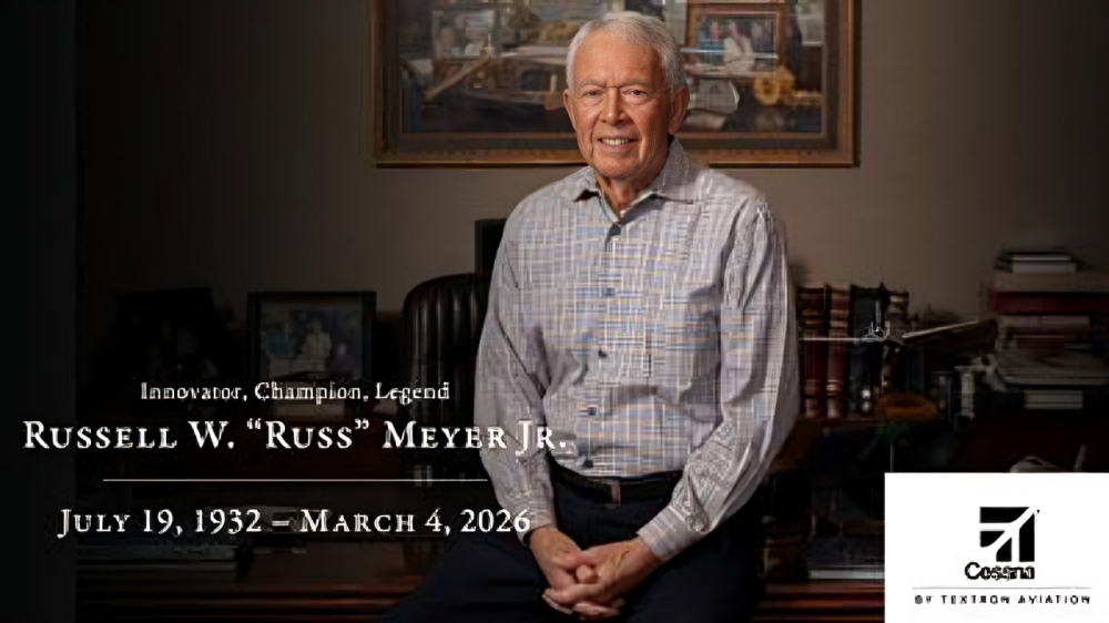 Celebrating a Legacy: Textron Aviation Honors Russ Meyer with Flyover and Tribute Event