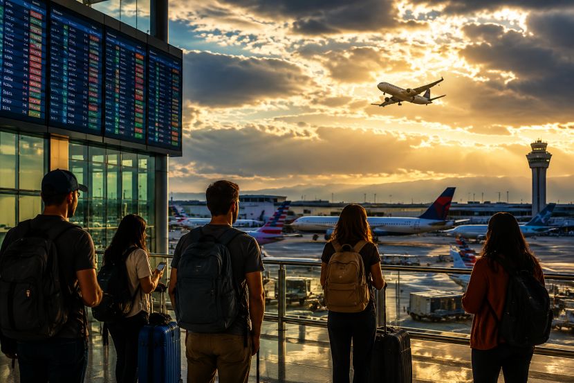 Travel Disruptions in Salt Lake City: Delta, United, and SkyWest Experience 27 Flight Delays to Major Destinations