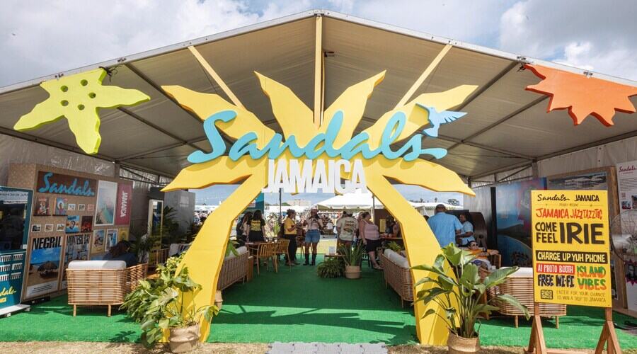 Sandals Resorts Elevates New Orleans Festival to a Jamaican Oasis with Vibrant Culture and Authentic Flavors