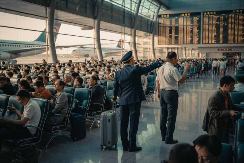 Travel Disruptions at Shanghai Hongqiao International Airport: Cancellations and Delays Impact Multiple Airlines