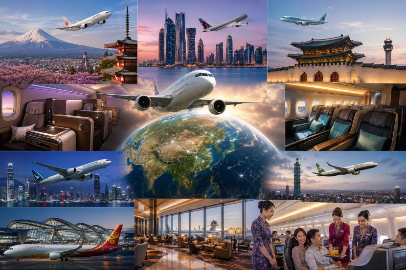 Japan Makes Its Mark in Skytrax’s Five-Star Airline Rankings, Joining an Elite Group