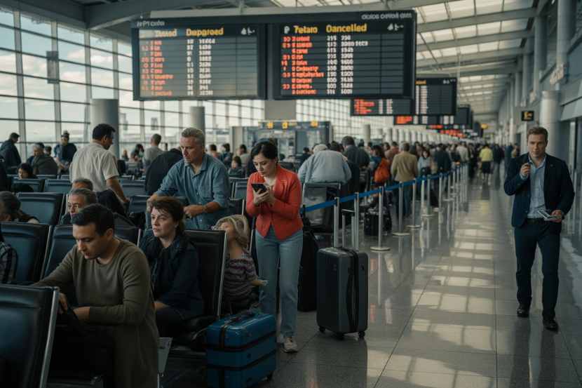 Travelers Face Widespread Disruptions at Toronto Pearson International Airport as Air Canada and Jazz Cancel 23 Flights