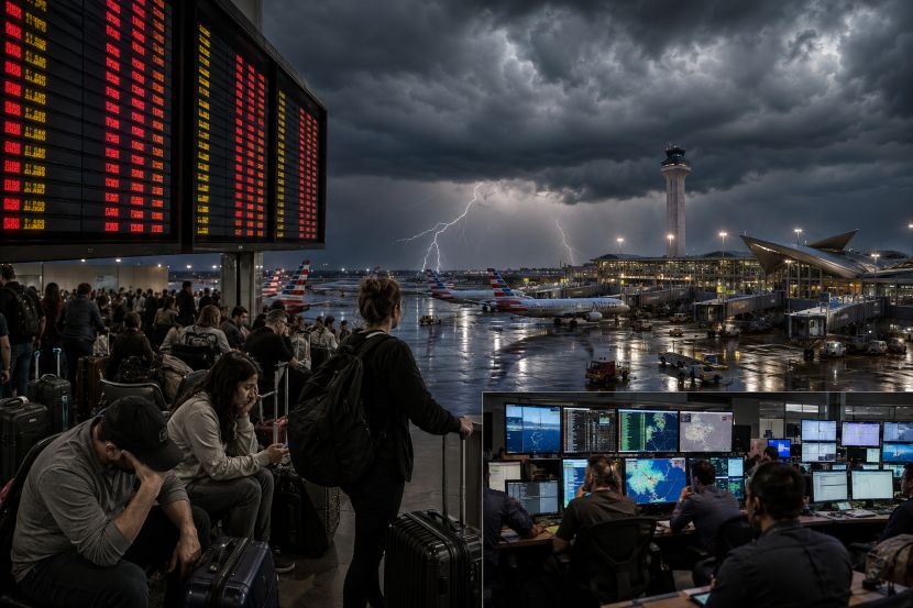 Texas At The Center of US Aviation Chaos with Major Flight Disruptions