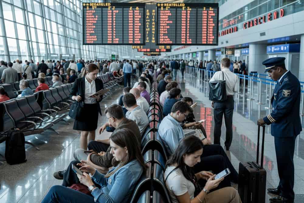 Travelers Face Major Disruptions Across U.S. as Airlines Report Over 3,200 Delays and 360 Cancellations