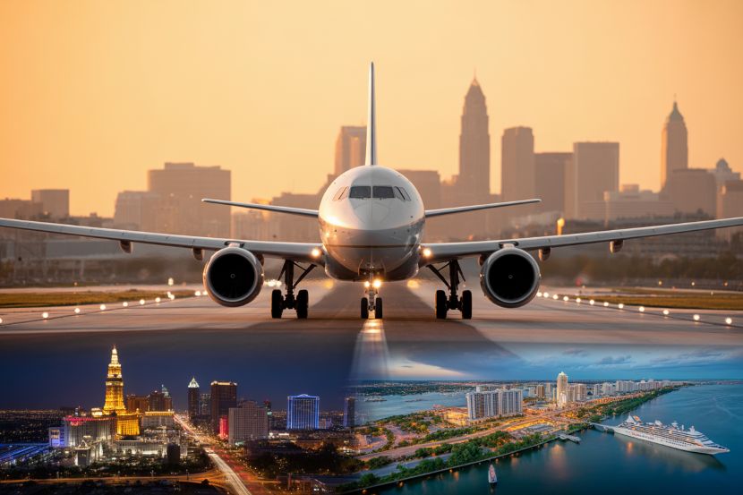 United Airlines Enhances Cleveland Travel Options with Nonstop Flights to Las Vegas and Miami