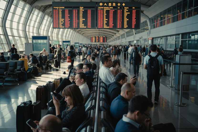 Vancouver International Airport Faces Flight Disruptions: Pacific Coastal, Air Canada, and WestJet Encore Ground 9 Flights