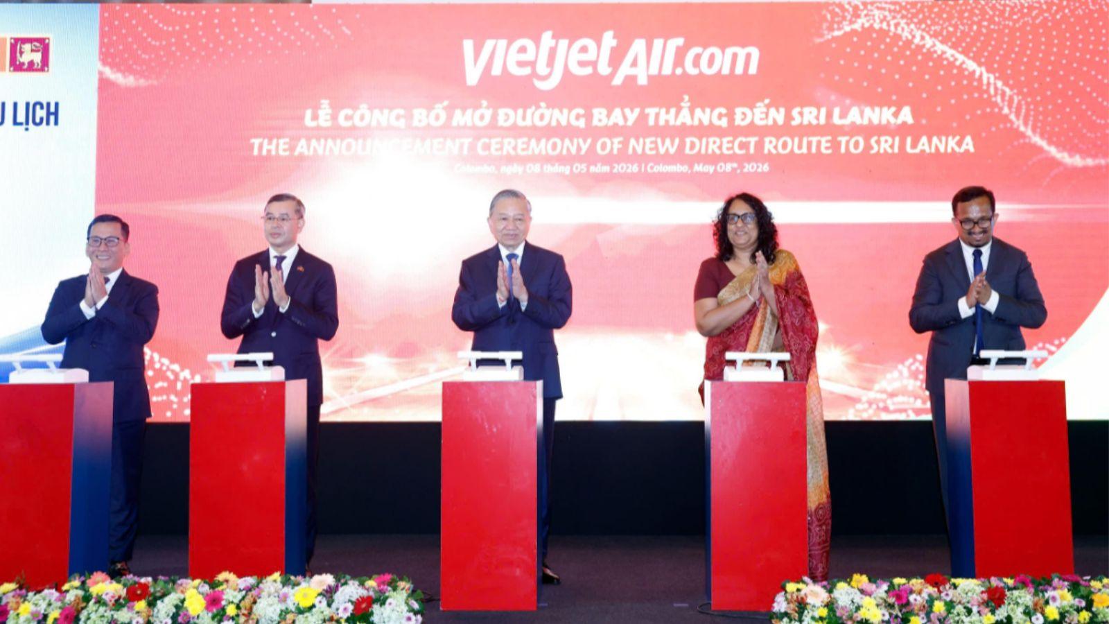 Vietjet Launches Direct Flights from Ho Chi Minh City to Colombo, Expands into South Asia