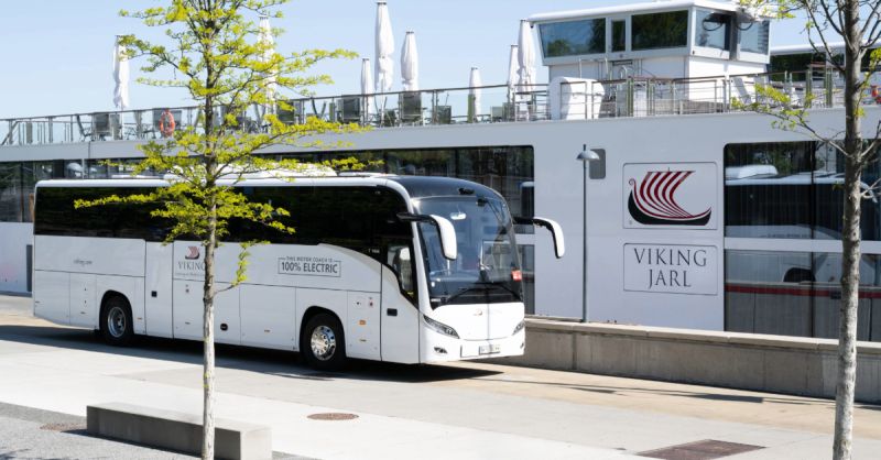 Viking Unveils Groundbreaking Electric Motor Coach for Sustainable Shore Excursions in Vienna