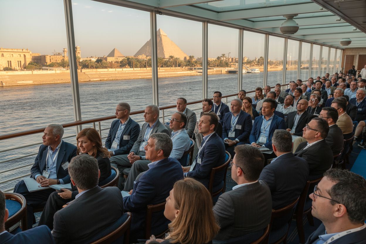 Exploring Tourism’s Future: The WTTC Leadership Cruise on the Suez Canal, Egypt