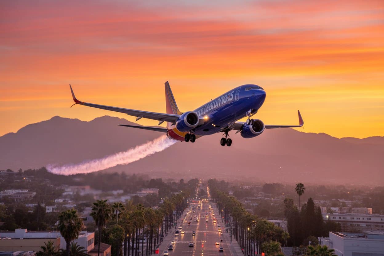 Southwest Airlines Expands Routes from Hollywood Burbank Airport: New Connections to Honolulu, San Francisco, and Santa Rosa