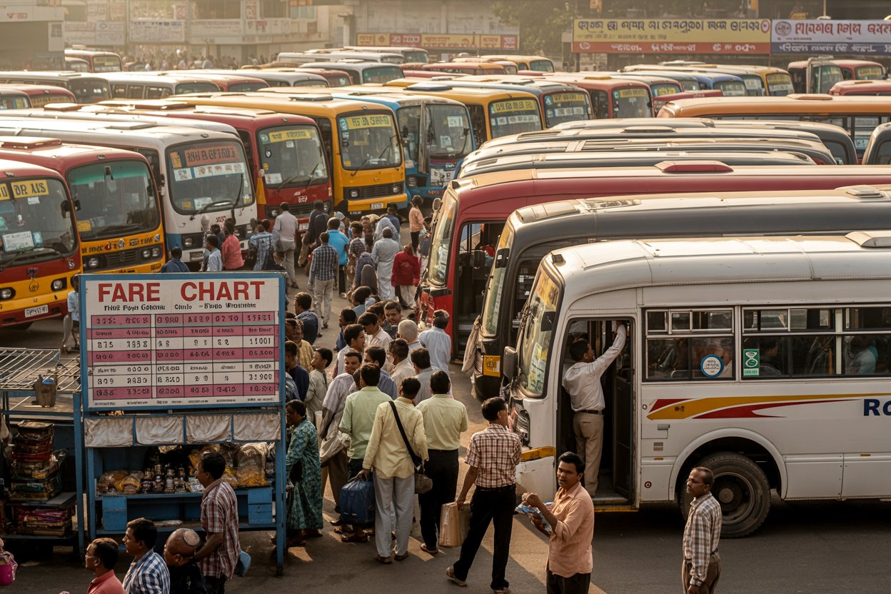 Odisha’s Private Bus Fare Increase: What Travellers Need to Know