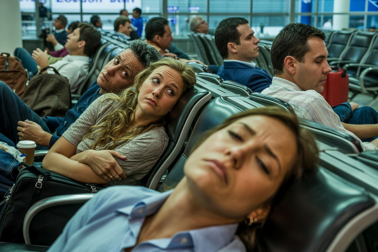 Travel Troubles: Significant Flight Delays Impact Passengers at Houston Bush Intercontinental Airport
