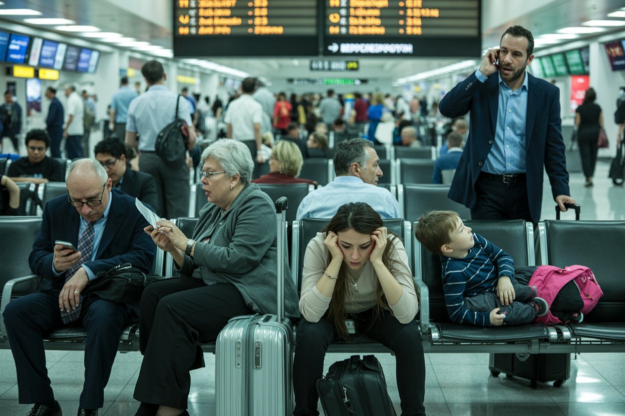 Travelers Experience Delays at Charlotte Douglas International Airport Amid Weather Challenges