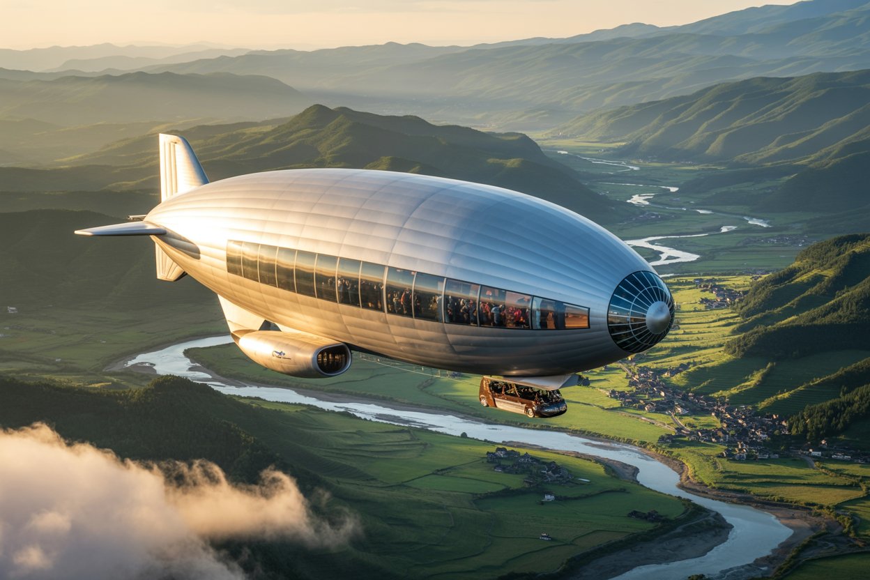 China Takes Flight with Low-Altitude Airship Pilots: A New Era of Scenic Aerial Tourism