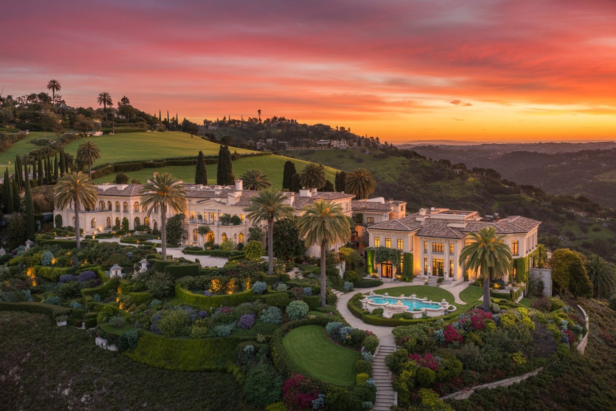 Luxury Travel Alert: A Billionaire Compound Auction in Bel Air and Hollywood