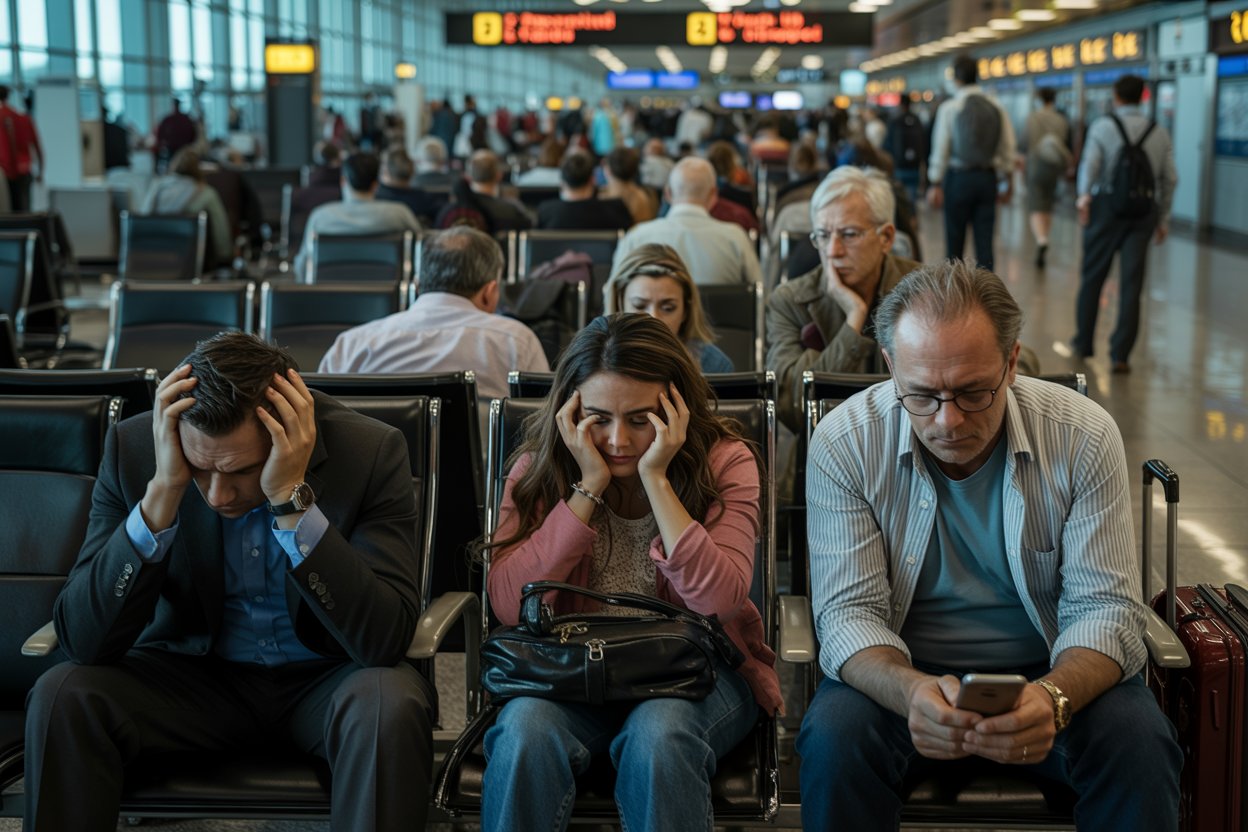 Travelers Grapple with Disruptions at Washington Dulles International Airport as Delays and Cancellations Mount