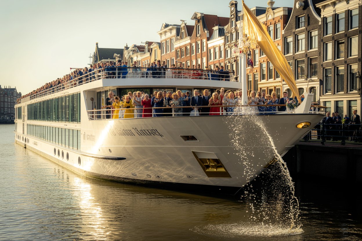 Amsterdam Welcomes Amadeus Aurea: The Pinnacle of River Cruising Luxury