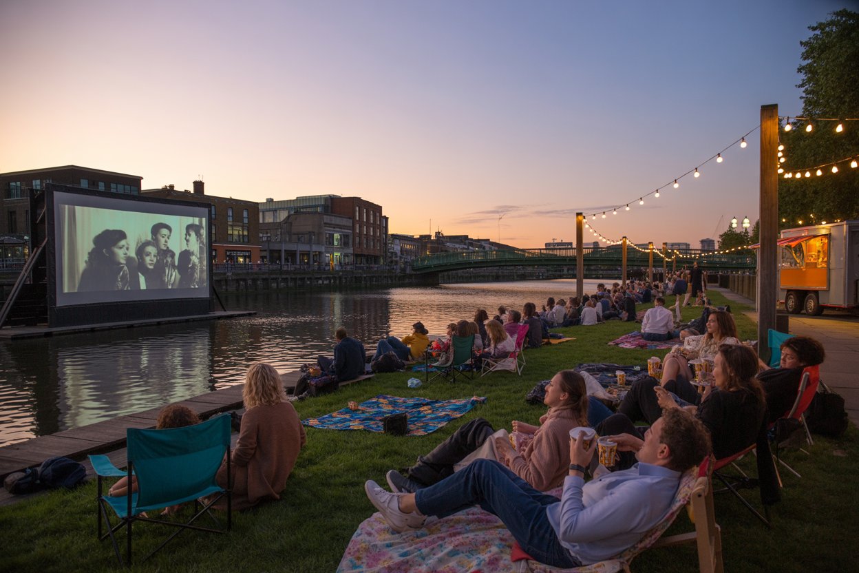 Experience Summer Magic at Everyman on the Canal: Open-Air Cinema in London
