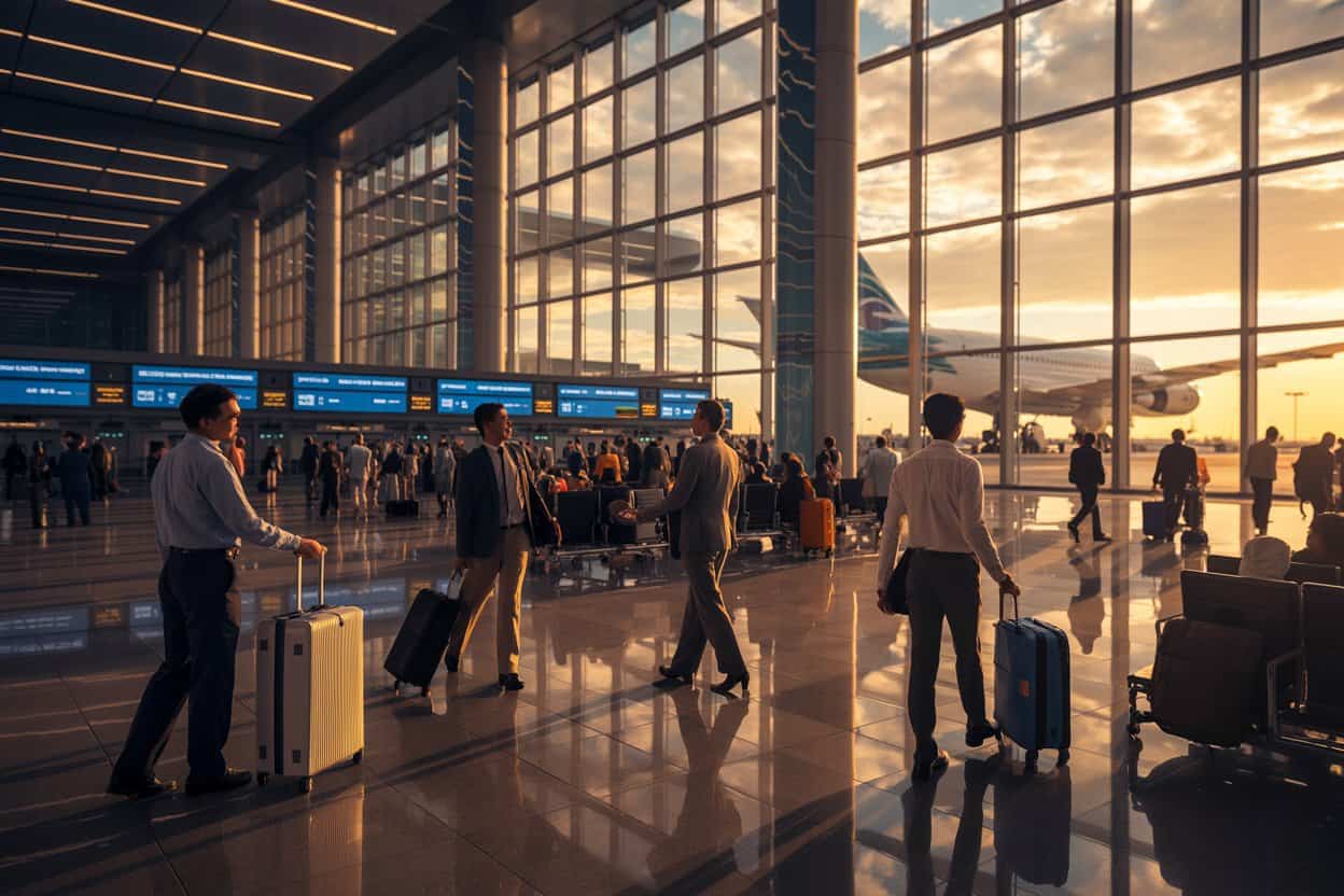 Travel Chaos at John Glenn Columbus International Airport: 32 Flights Delayed and 8 Canceled