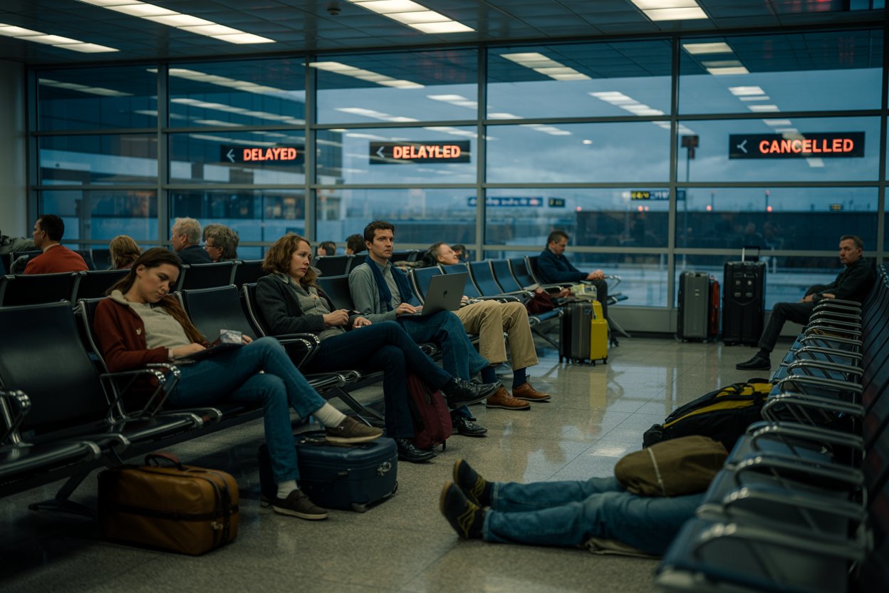 Travel Chaos at Toronto Pearson: Hundreds Stranded as Flights Delayed and Canceled