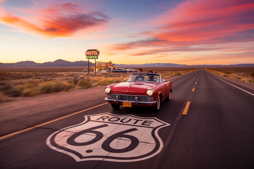 Rediscover the Classic American Spirit of Road Trips with Route 66 Centennial Celebrations