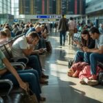 Travelers Encounter Delays at Cleveland Hopkins International Airport as Flights Grounded