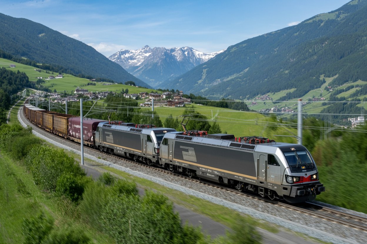 Elevating European Freight: Rail Traction Company Launches Euro9000 Test Runs on Brenner Corridor