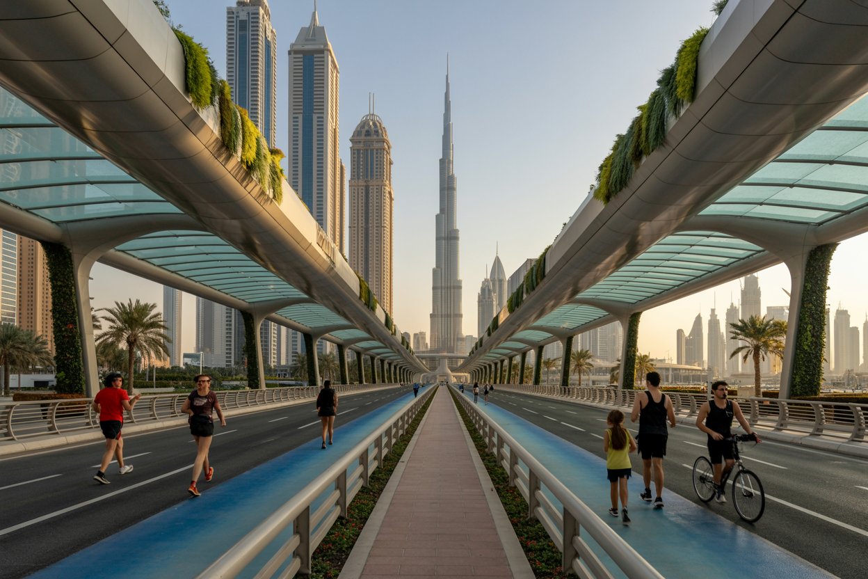 Revolutionizing Urban Mobility: Dubai’s Air-Conditioned ‘The Loop’ Highway