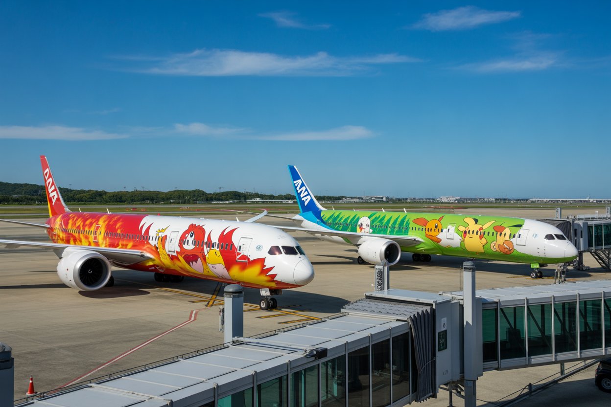 ANA Launches Pokémon Jet Red and Green: A Celebration of 30 Years of Pokémon in the Skies