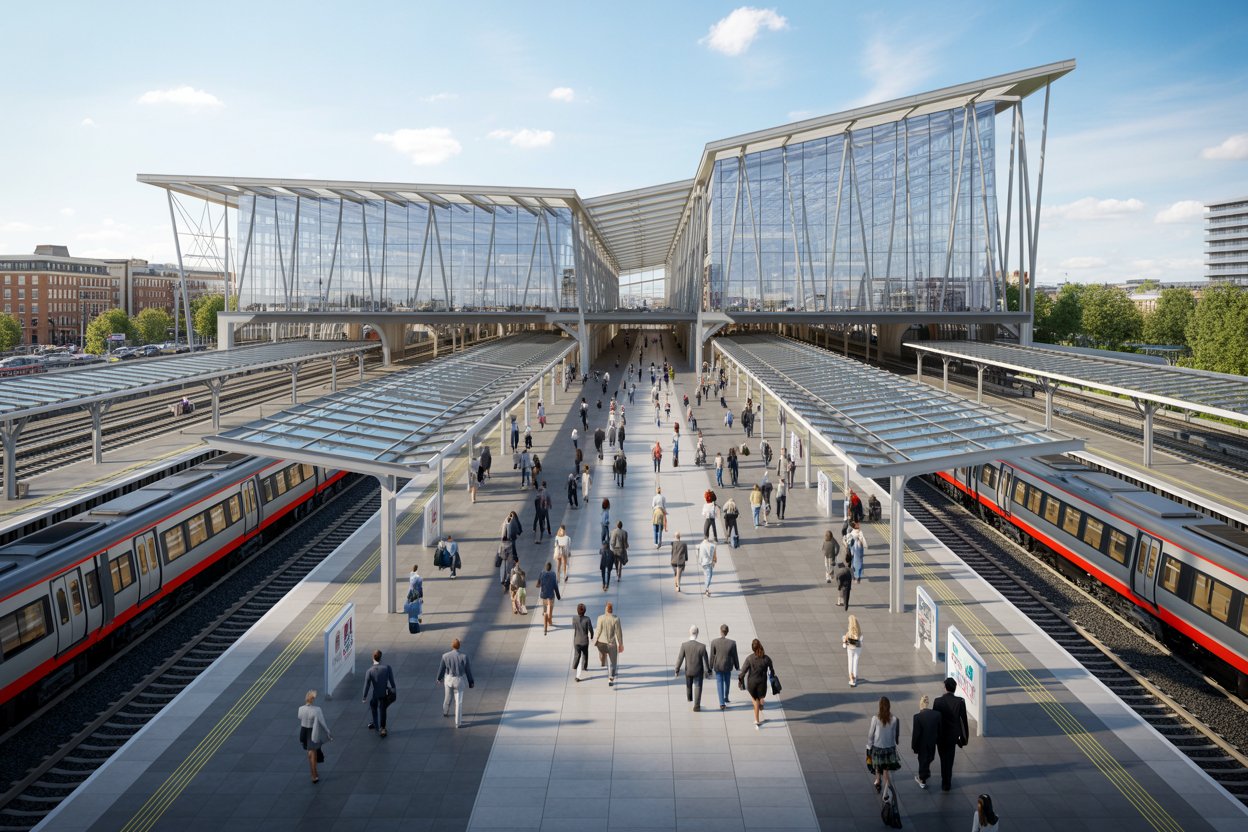 Exciting Revamp of UK Train Station Opens New Pathways for Commuters and Travelers