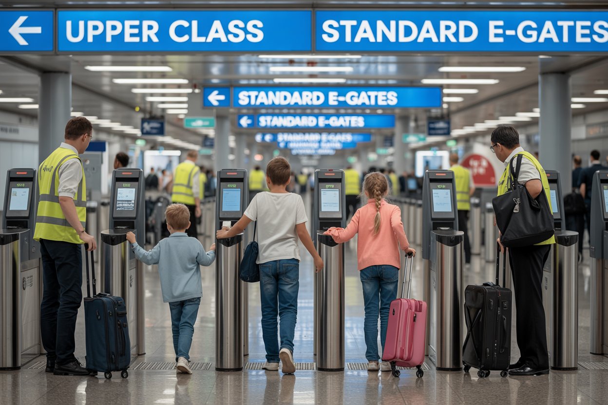 Exciting News: UK Airport E-Gates to Welcome Children Aged Eight and Nine in 2026
