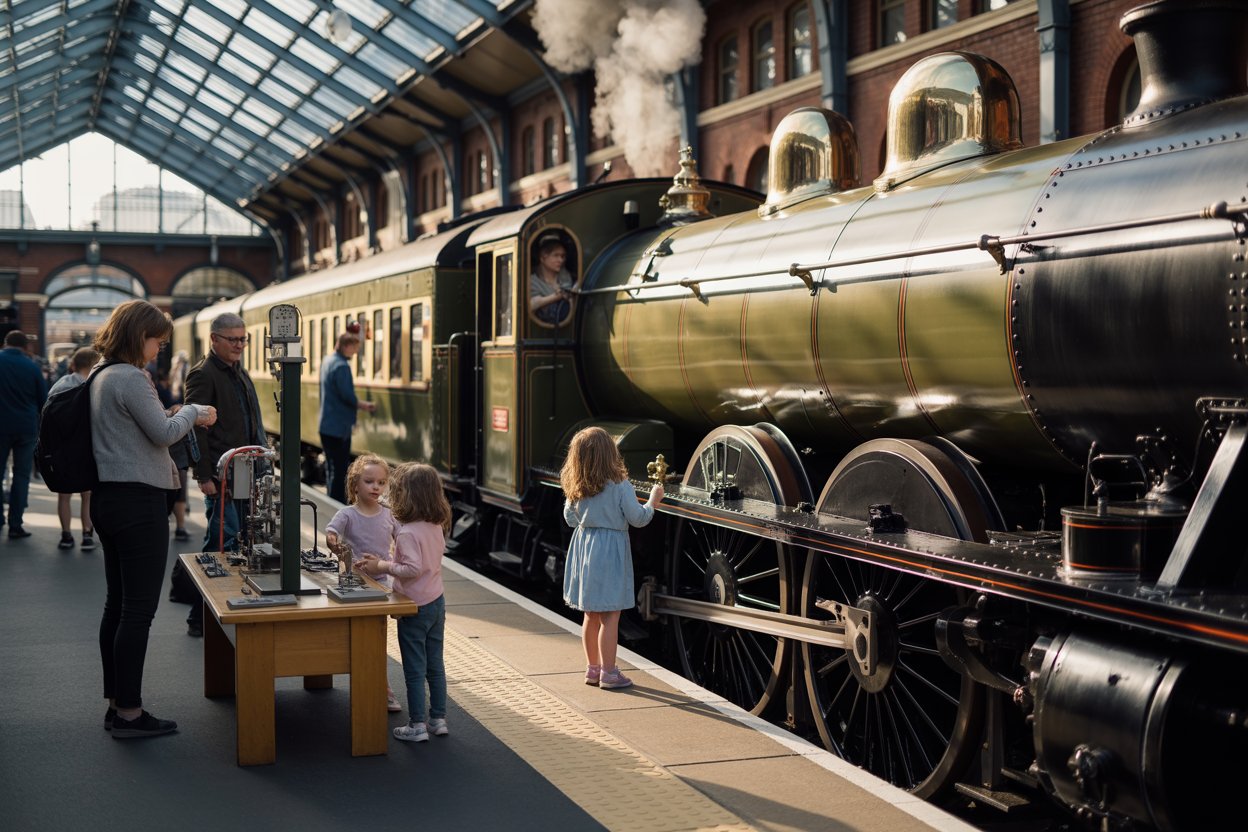 Discover the Inspirational Railway Journey in Hull and Scarborough: A Free Interactive Experience for All Ages