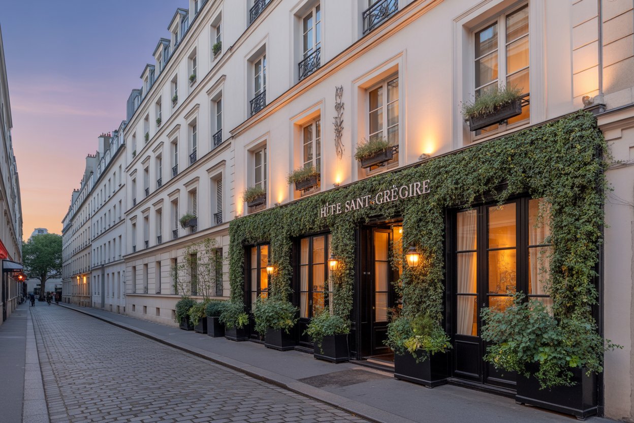 Explore Sustainable Elegance at Hôtel Le Saint-Grégoire: A New Era of Responsible Travel in Paris