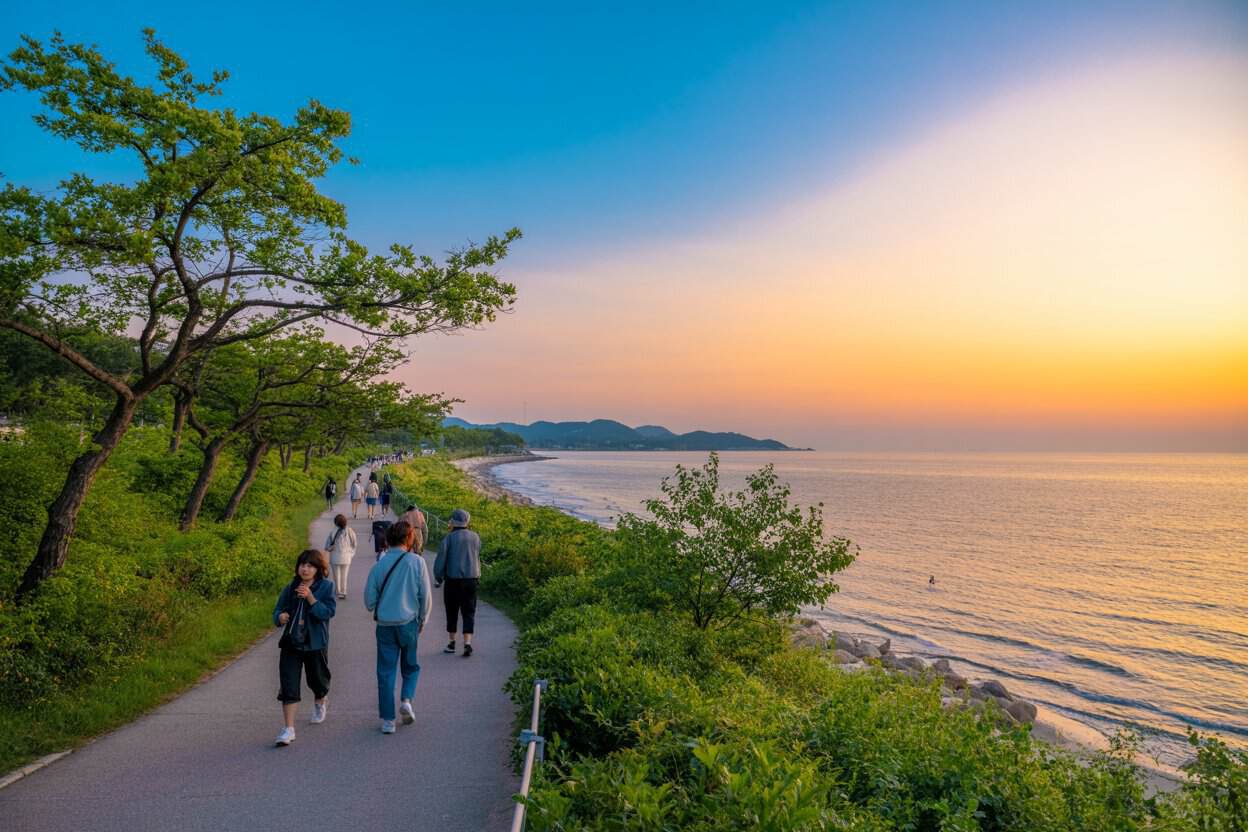 Explore the Yedanpo Coastal Trail: South Korea’s Scenic Seaside Escape Near Incheon Airport